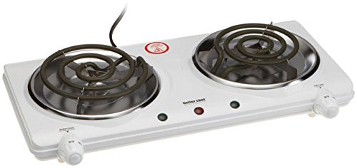 Better Chef Double Burner 900W/600W ETL Approved