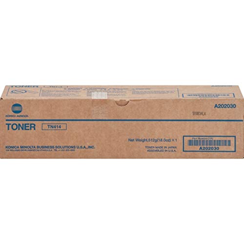 Konica TN-414 Black Toner Cartridge Bizhub 363/423