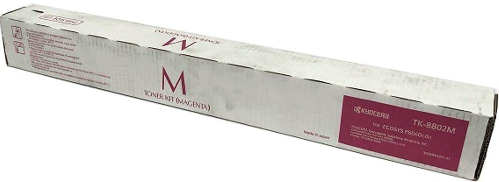 Kyocera TK-8802M Magenta Toner Cartridge 20000 Pages