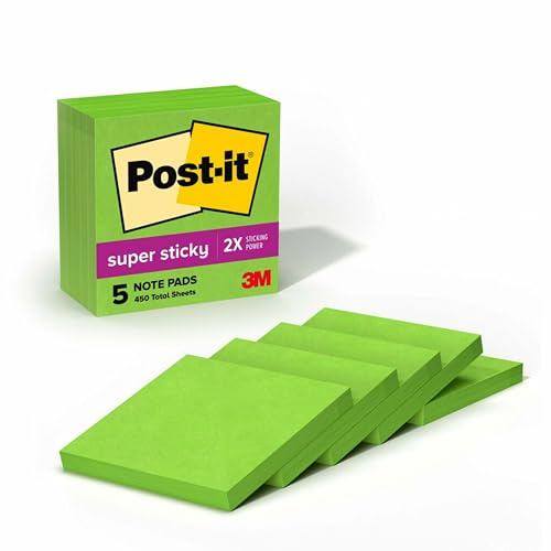 3M Post-it Super Sticky Notes