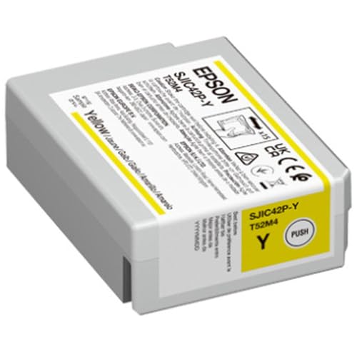 EPSON - BS LABEL CONSUMABLES U4 SJIC42P-Y (YELLOW) CARTRIDGE