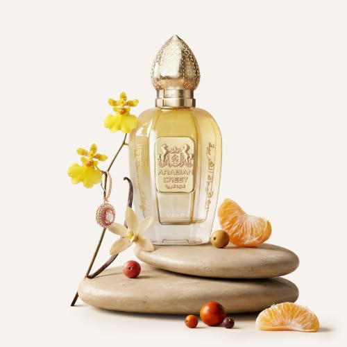 Arabian Crest Dubai Yaar Eau de Parfum 100ML – Amber Vanilla Perfume for Unisex – Long-Lasting Scent with Rose, Coffee, Vanilla & Musk – Vegan, Paraben-Free, Fragrance from France