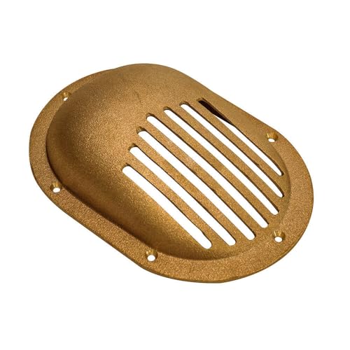 GROCO Bronze Clam Shell Hull Strainer 1" Max