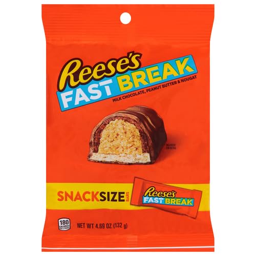Reese's Fast Break Snack Size Peg Bag 4.69oz