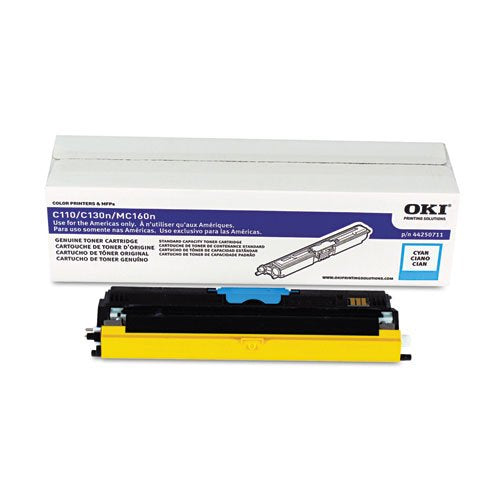 OKI 44250711 44250711 Toner, 1500 Page-Yield, Cyan