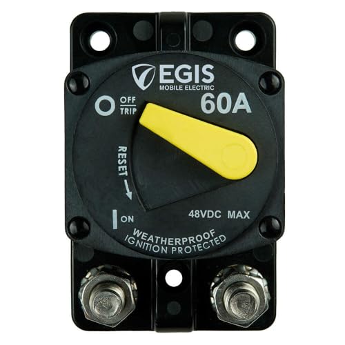 Egis 87 Series 60A Surface Mount Circuit Breaker