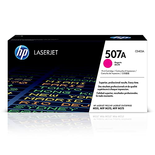 HP 507A | CE403A | Toner Cartridge | MAGENTA