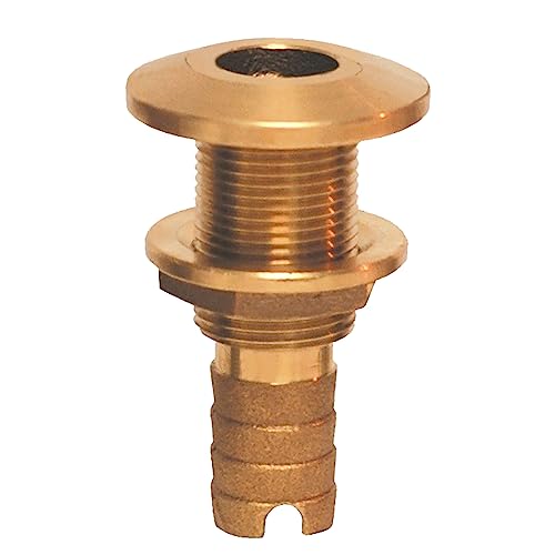 GROCO Bronze Hose Barb Thru-Hull Fitting 5/8"