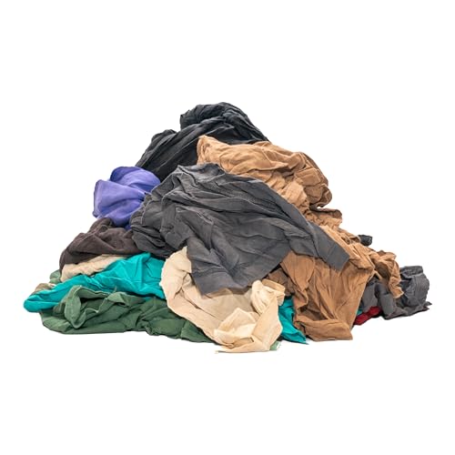 Buffalo Recycled T-Shirt Rags 50lb