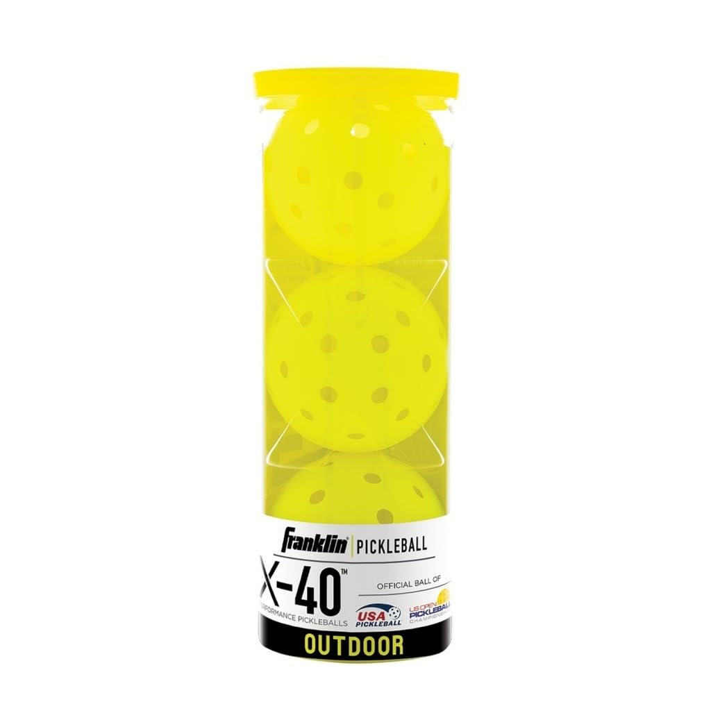 Franklin Pickleball-X 40 Outdoor Balls 6-Pack