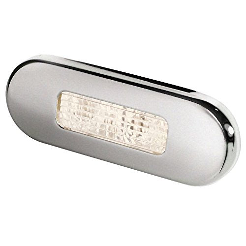 Hella Marine Oblong LED Courtesy Lamp Stainless Steel