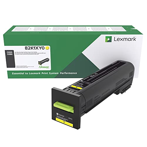 Lexmark 82K1XY0 Yellow Extra High Yield Toner