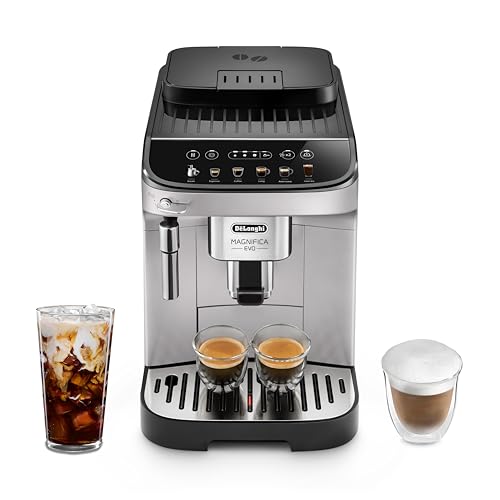De'Longhi Magnifica Evo Espresso Machine with Manual Frother, 4 Recipes, ECAM29043SB (Renewed)
