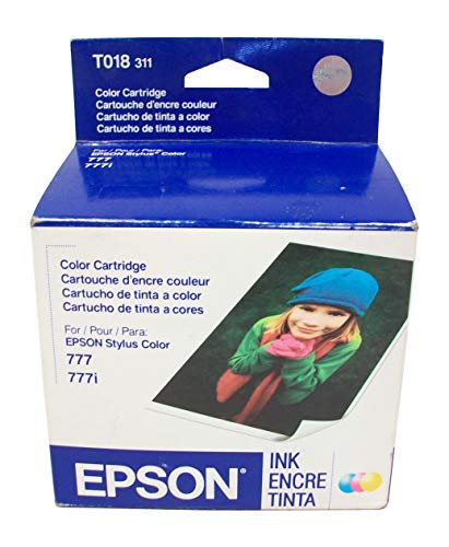 Epson T018201 Color OEM Genuine Inkjet/Ink Cartridge (300 Yield) - Retail