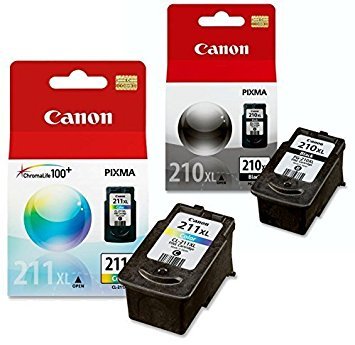 Canon PG-210XL & CL-211XL Ink Cartridge Pack