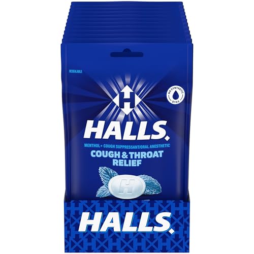HALLS Mentho-Lyptus Cough Drops 30ct