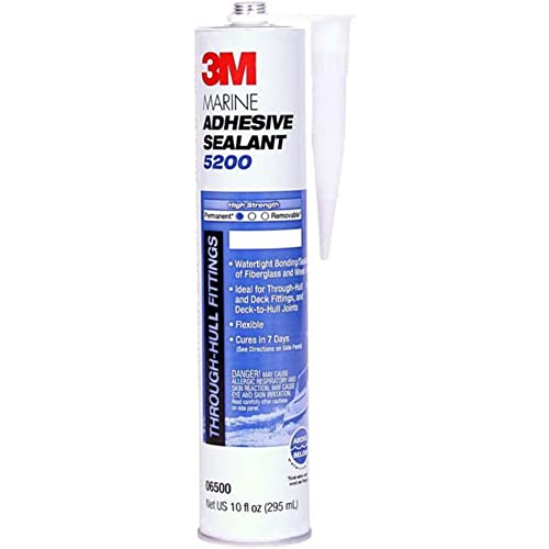 3M Marine Adhesive Sealant 7000000623 10 oz White