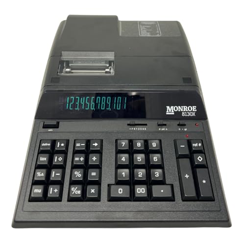 Monroe 8130X Heavy-Duty Printing Calculator