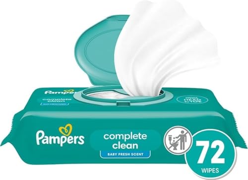 Pampers Complete Clean Baby Wipes 8/72ct
