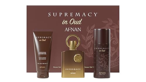 AFNAN Supremacy in Oud EDP 3.4 oz Gift Set