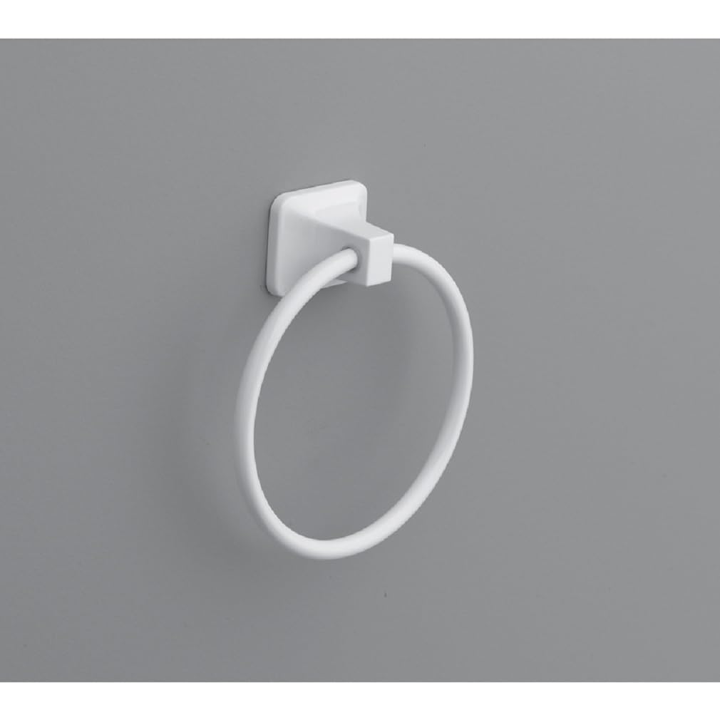 OakBrook Towel Ring Satin White