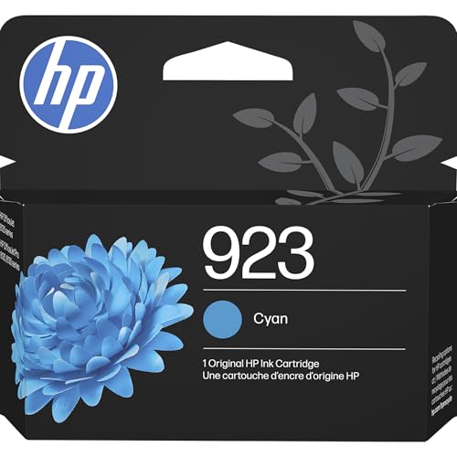 HP 923 CYAN ORIGINAL INK CARTR