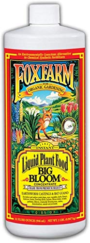 FoxFarm Big Bloom Liquid Concentrate 1 Quart, 2 Pack