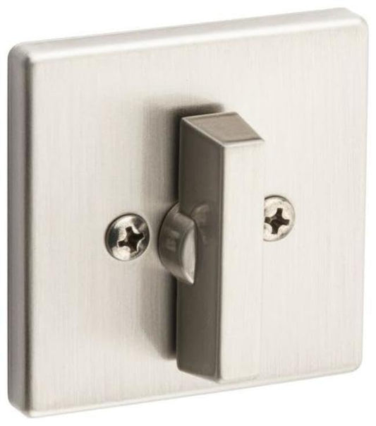 Kwikset 663SQT Privacy One Sided Deadbolt Satin Nickel