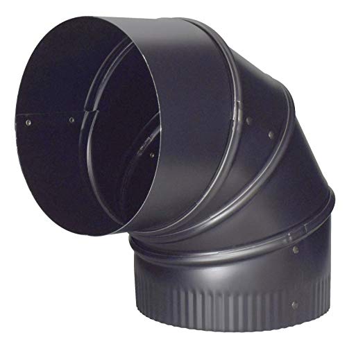 Imperial United States HDW, Black BM0014 6" Adjustable Elbow