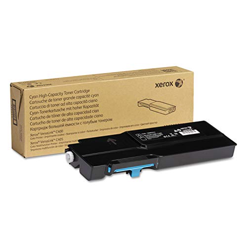 Genuine Xerox Cyan High Capacity Toner Cartridge (106R03514) - 4,800 Pages for use in VersaLink C400/C405