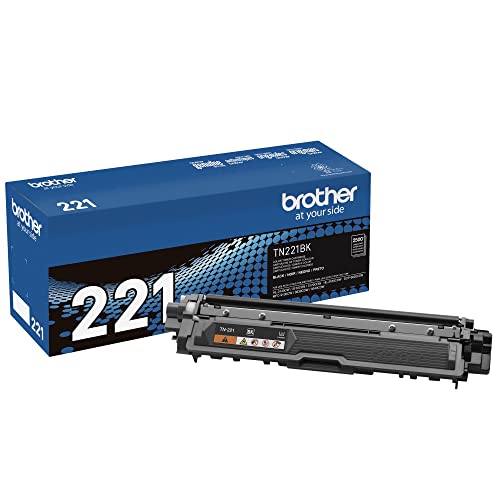 Brother TN221BK Black Toner Cartridge