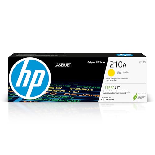 HP 210A Yellow Toner Cartridge W2102A