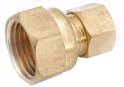 Anderson Metals Brass Connector 750066-1008 5/8 in. x 1/2 in. FPT (5-Pack)