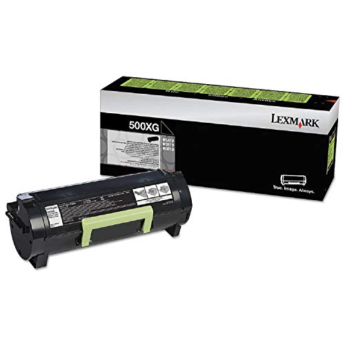 Lexmark 50F0X0G Black Toner Cartridge Extended Yield