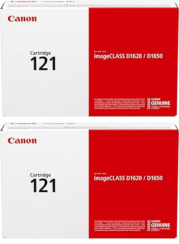 Canon CRG-121 Black Toner Cartridge, 3252C001AA, 2-Pack