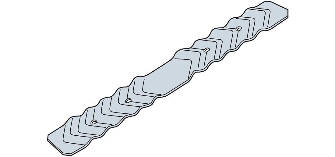 Simpson Strong-Tie BTB BT 22-Gauge Galvanized Brick Tie 7/8" x 6-1/16"