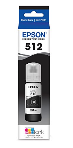 Epson 512 EcoTank Ink Photo Black T512120-S
