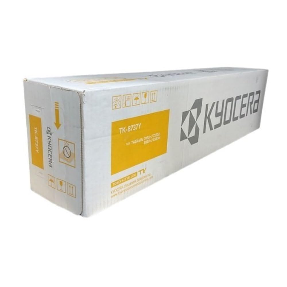 KYOCERA TK-8737Y Yellow Toner Cartridge 1T02XNAUS0
