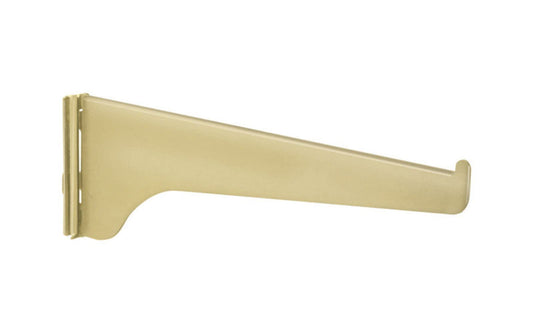 KNAPE BRACKET SHELF 10" BRASS