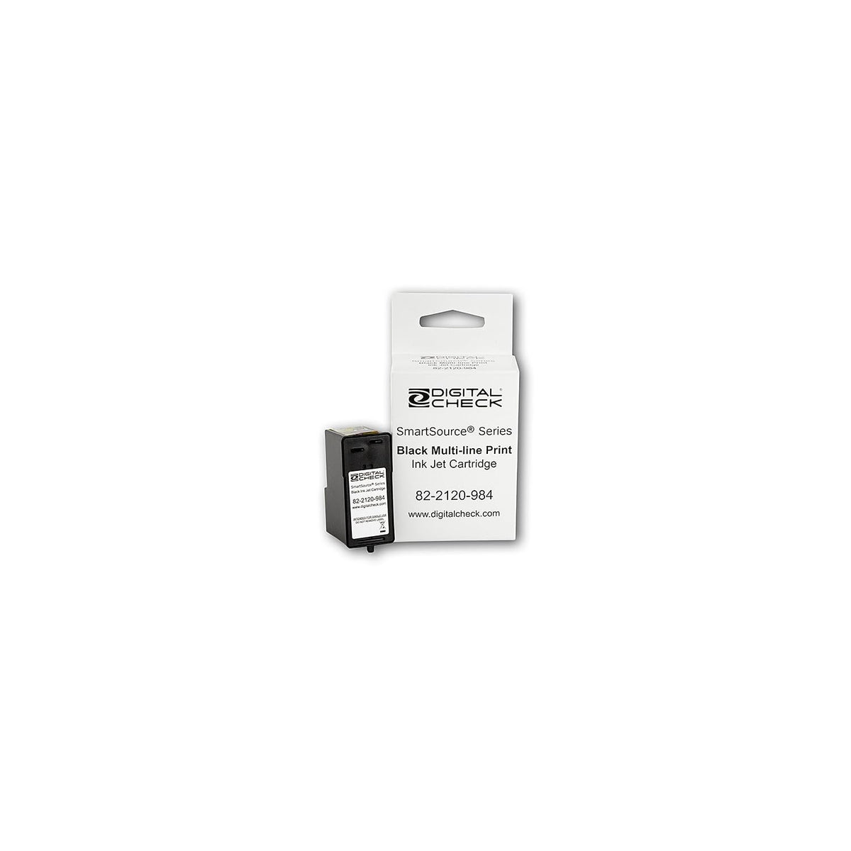 Original Genuine Burroughs 82-2120-984 SmartSource Check Scanner Ink Cartridge (75-0860-915) - Identical to Unisys 80-2120-873 SmartSource Ink Cartridge (802120873, 822120984, 750860915) Black