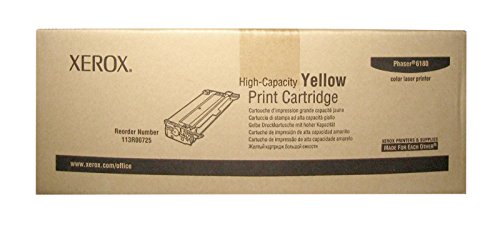 Xerox 113R00725 Toner Cartridge High-Capacity (Yellow,1-Pack)