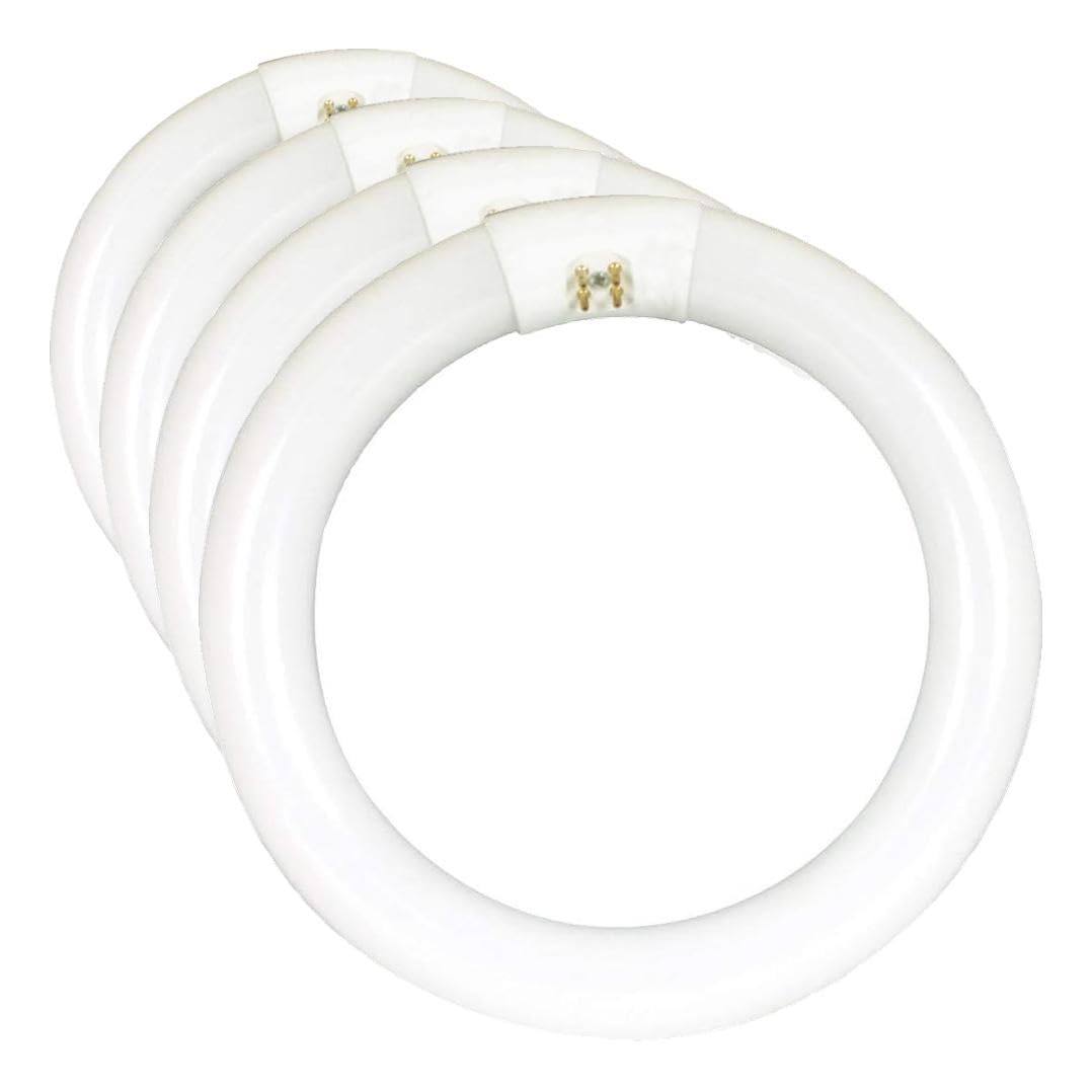 Feit Electric 8-inch 15W LED T9 Circular Tube, Pack of 4