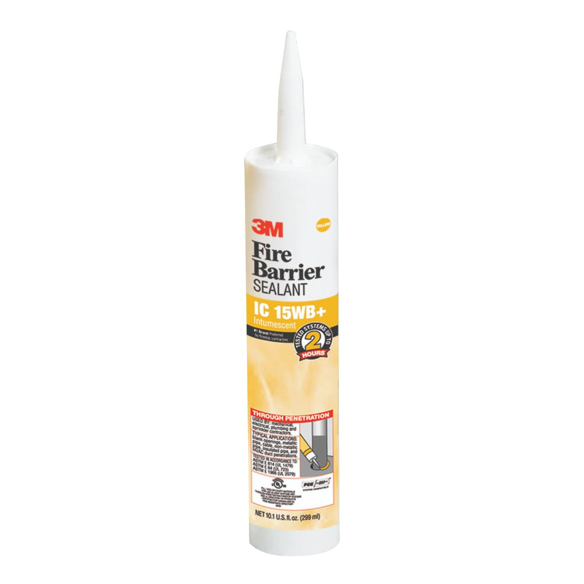 3M Fire Barrier Sealant IC 15WB+, 10.1 fl oz