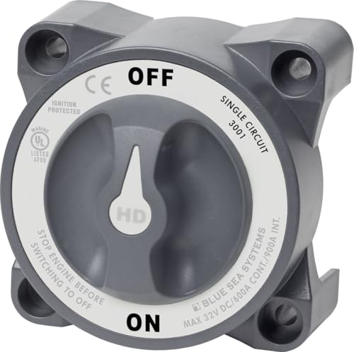 Blue Sea Systems 3001 HD-Series Battery Switch 900A