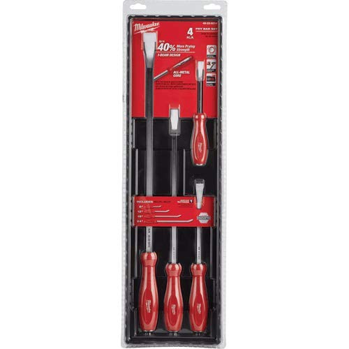 Milwaukee 4 Pc Pry Bar Set MLW-48-22-9214