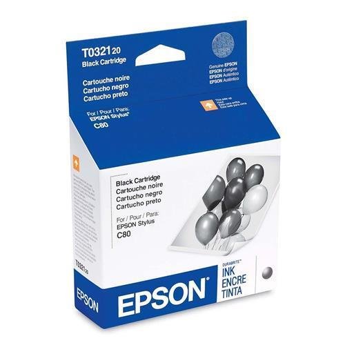 Epson T032120 Black - Original - Ink Cartridge - for Stylus C70, C70 Plus, C80, C80N, C80WN, C82, C82N, C82WN, CX5100, CX5200, CX5300, CX5400
