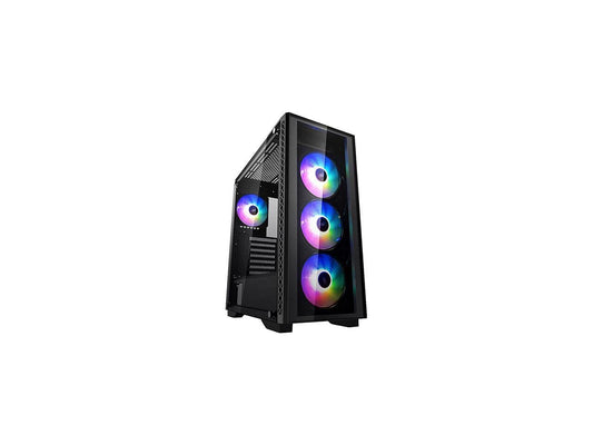 DeepCool Matrexx 50 Black ATX RGB Case 4x120mm Fans