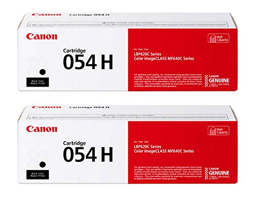 Canon 054 High Yield Black Toner 2-Pack
