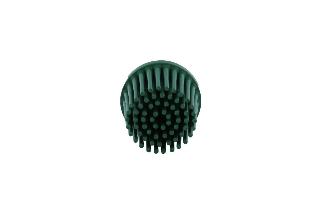 3M Scotch-Brite Ceramic RD-ZB Bristle Disc - Coarse Grade - Quick Change Attachment - 5/8 in Center Hole - 1 in OD & 30000 Max RPM - 18698 [PRICE is per DISC]