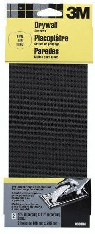 3M 9089NA Fine Drywall Sanding Screen 2-Pack